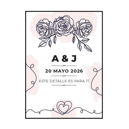 Tarjeta de Agradecimiento - Modelo 2