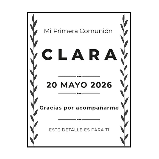 Tarjeta de Agradecimiento - Modelo 4